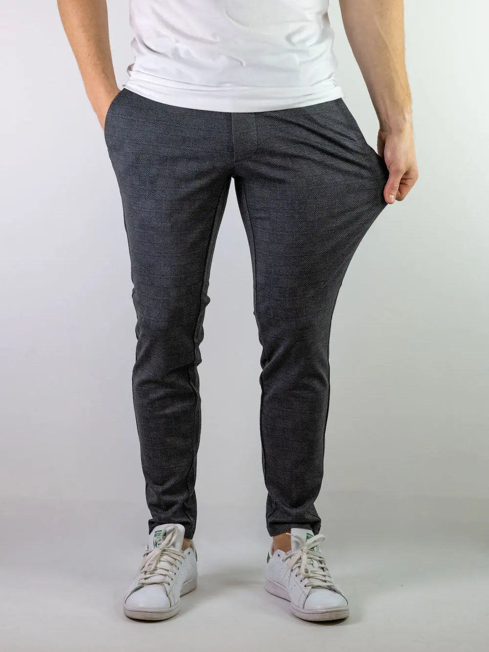 Flex pant Herringbone 3361 - Black Only & Sons