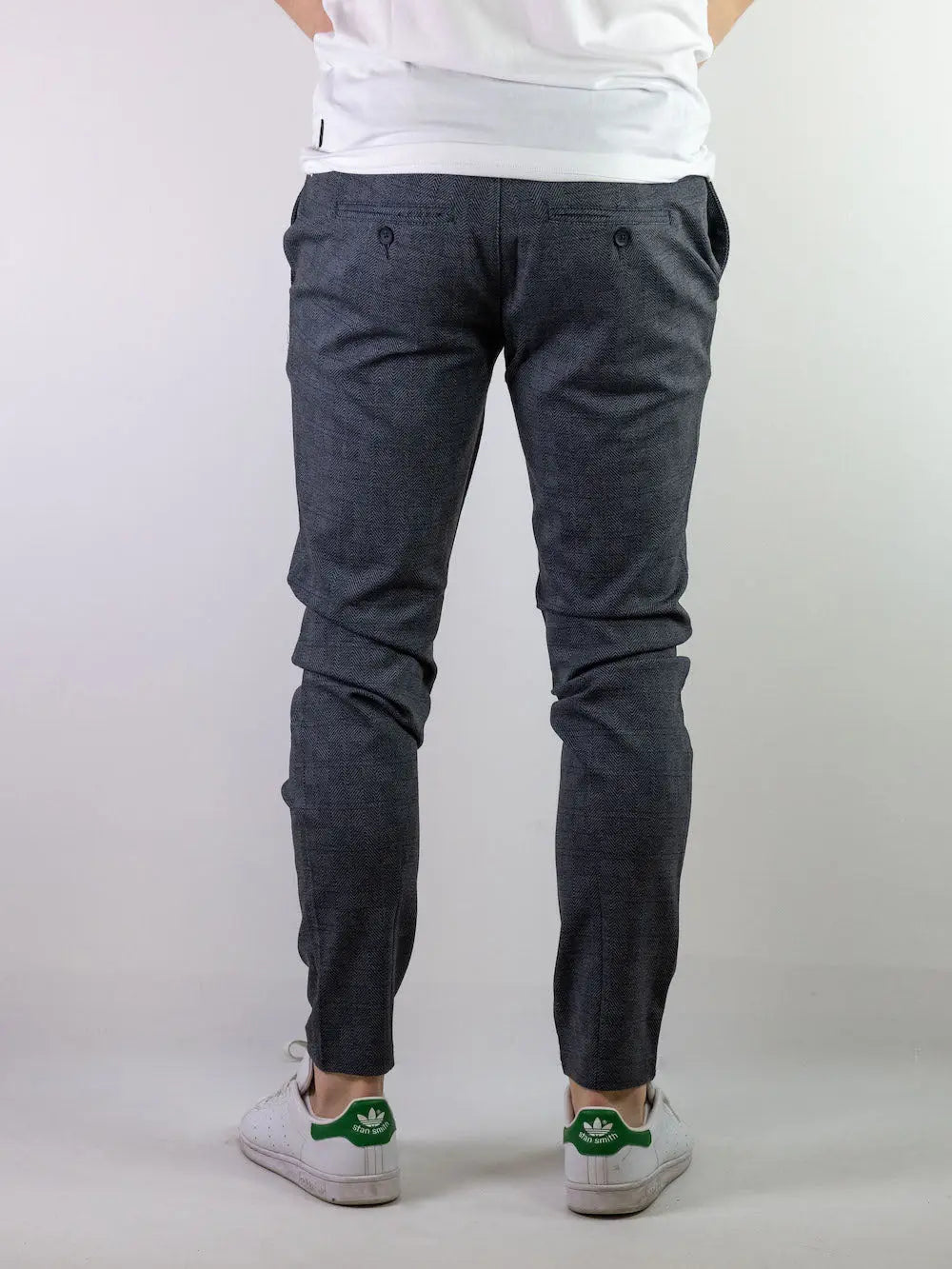 Flex pant Herringbone 3361 - Dark Navy Only & Sons