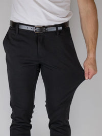 Flex pant Roedekro - Black Indicode