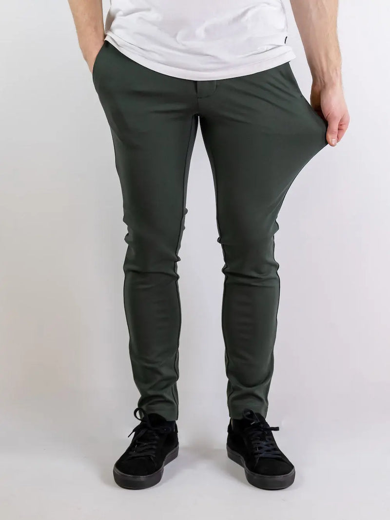 Flex pant Roedekro - Deep Forest Indicode