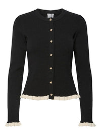 Floma Cardigan - Black Detail Y.A.S