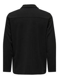 Kodyl Overshirt m/Full Zip - Black Only & Sons