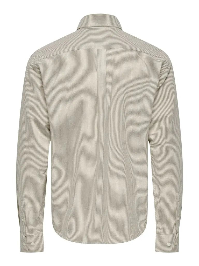 Gaton Regular Skjorte - Falcon Stripe Only & Sons