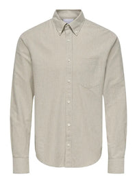 Gaton Regular Skjorte - Falcon Stripe Only & Sons