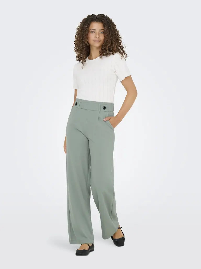 Geggo Wide Leg - Chinois Green JDY