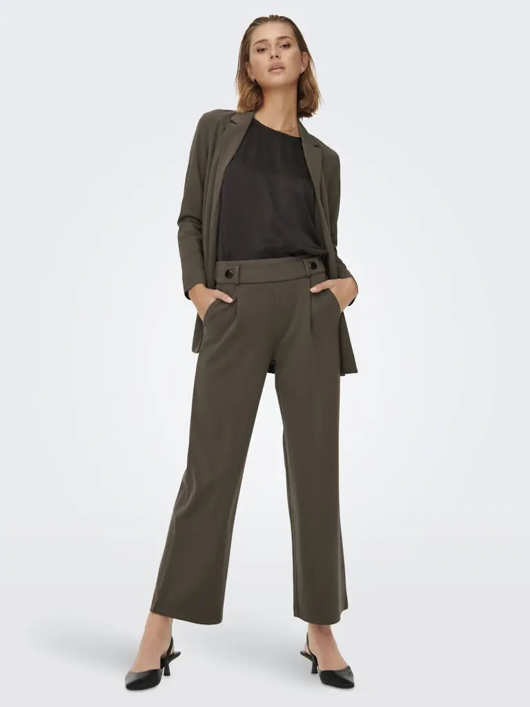 Geggo Wide Leg - Chocolate Brown JDY