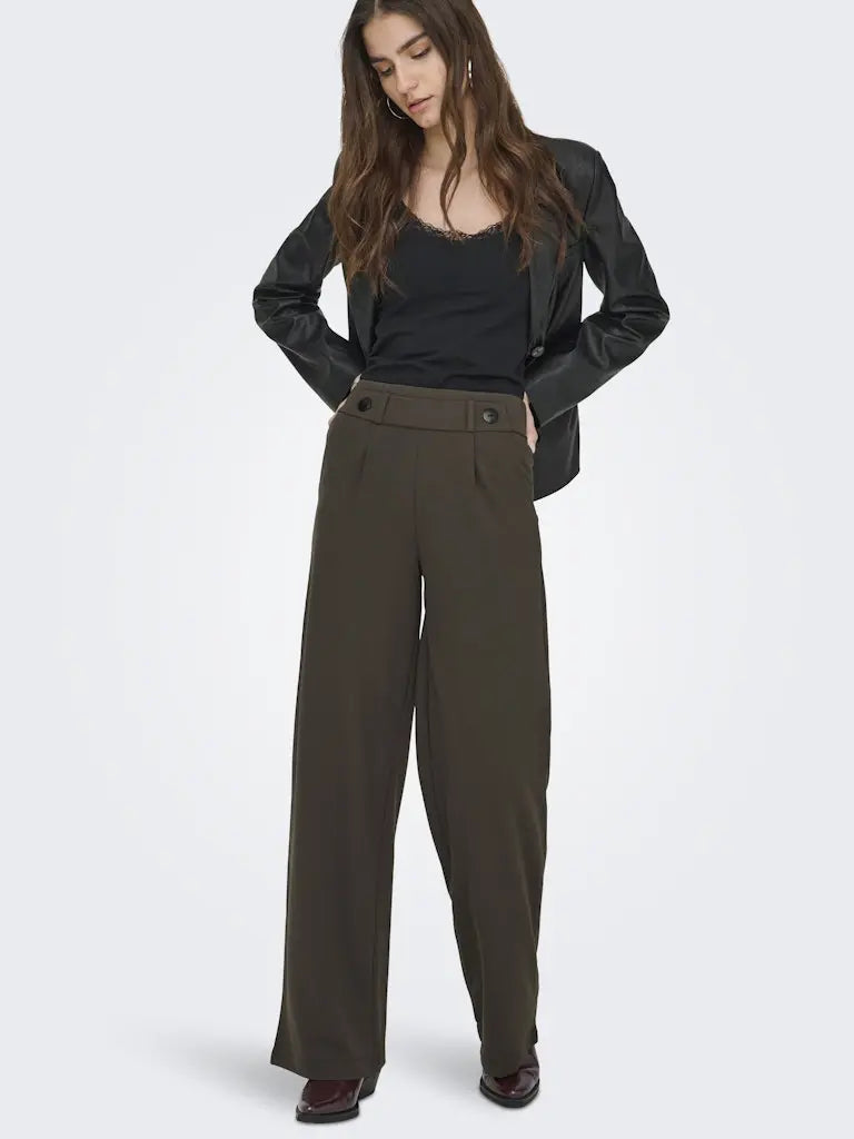 Geggo Wide Leg - Chocolate Brown JDY