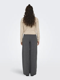 Geggo Wide Leg - Medium Grey Melange JDY