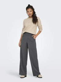 Geggo Wide Leg - Medium Grey Melange JDY