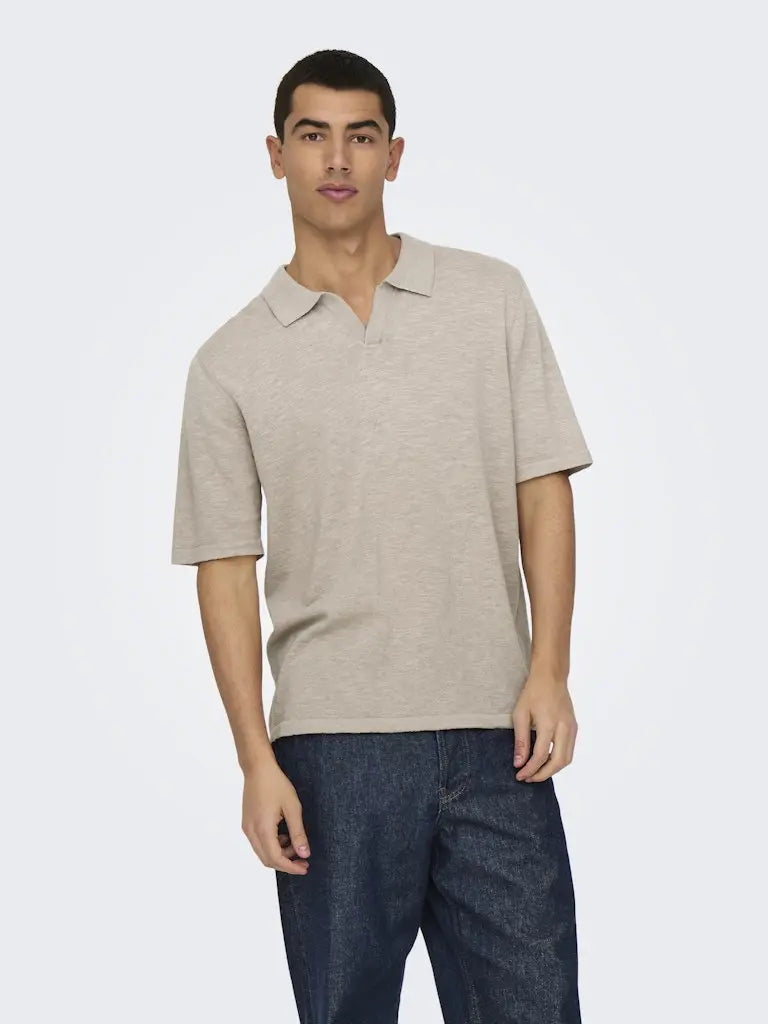 George Strikket Linpolo - String Only & Sons