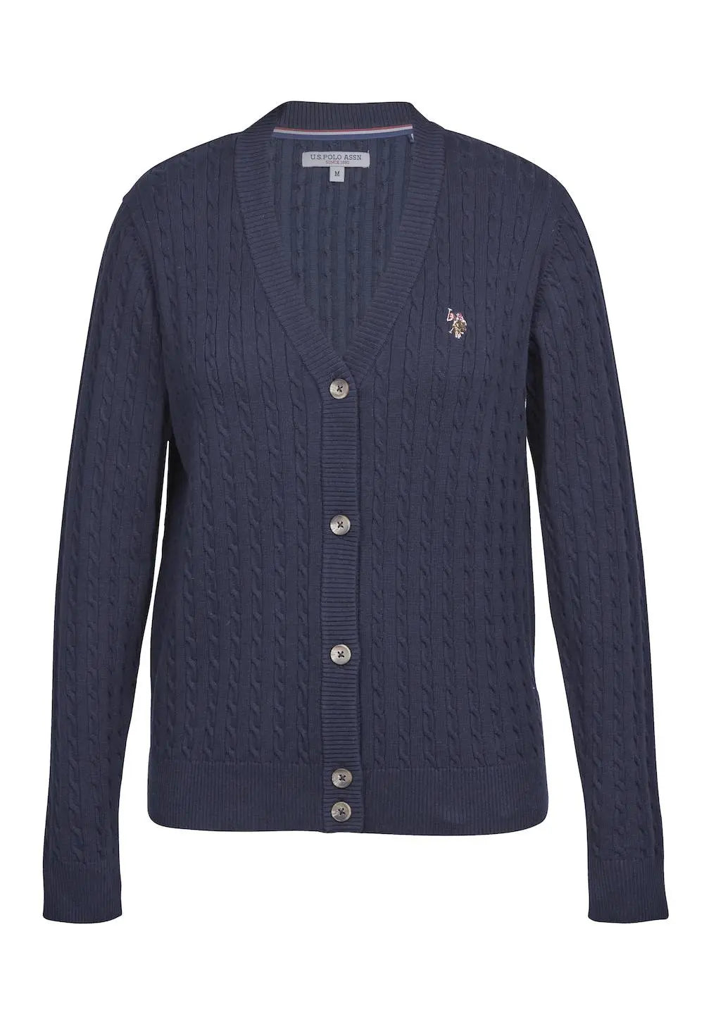 Gill Kabel Cardigan - Dark Sapphire U.S. Polo Assn. W