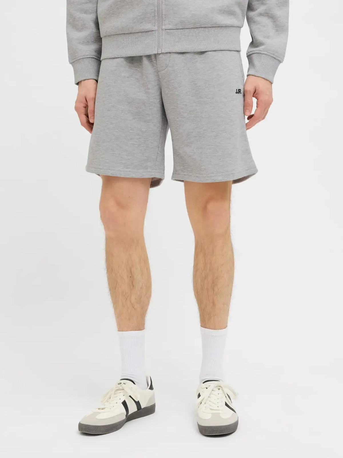Gorm Sweatshorts - Light Grey Melange JJ Rebel