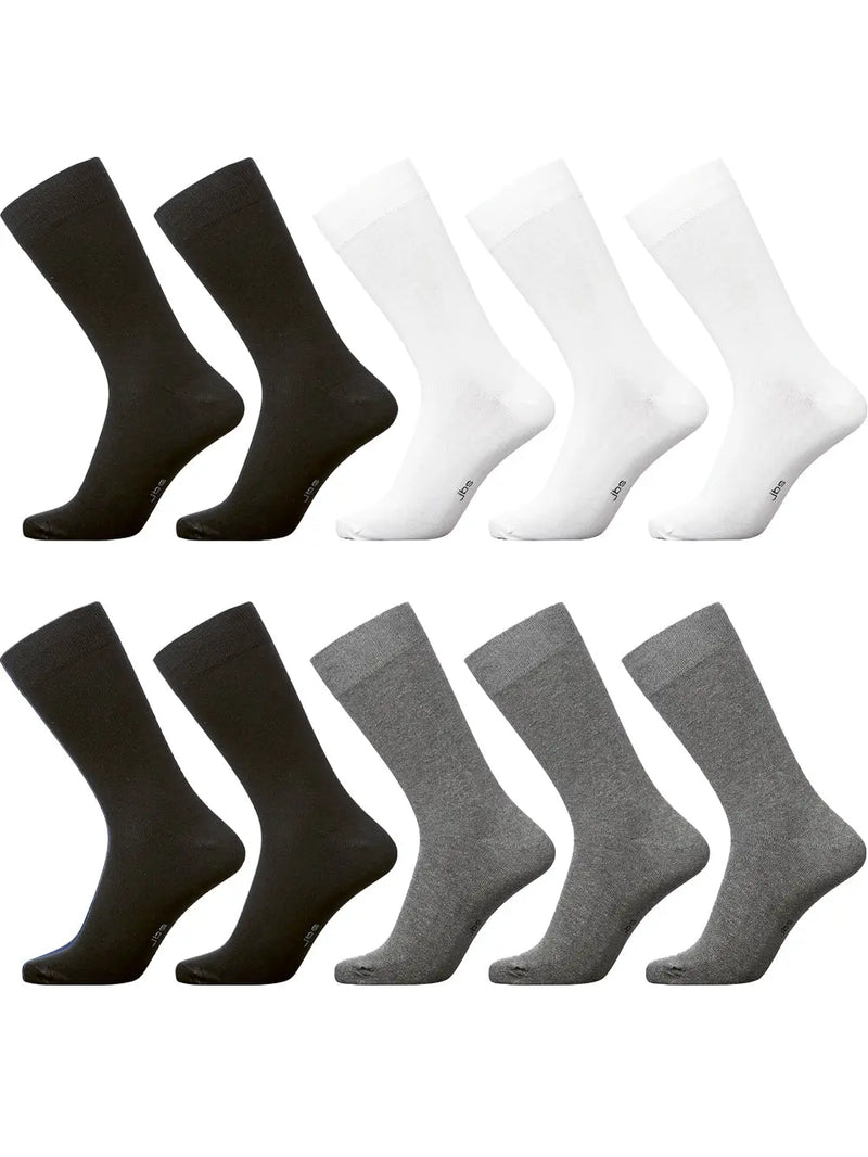 JBS Strømper 10-pack - Black/White/Grey JBS