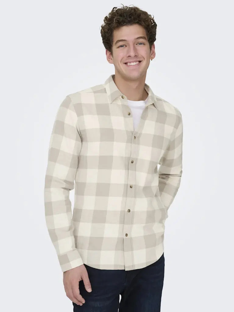 Gudmund Skjorte Check - Walnut Checks Only & Sons