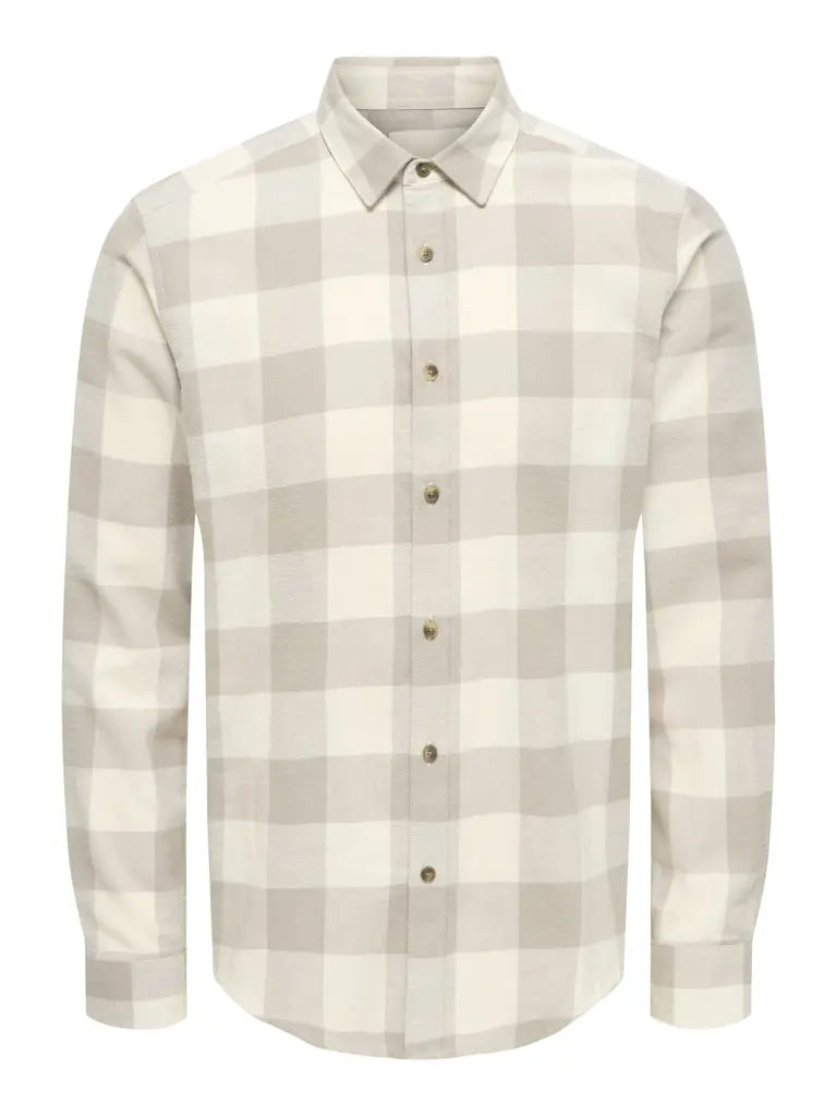 Gudmund Skjorte Check - Walnut Checks Only & Sons