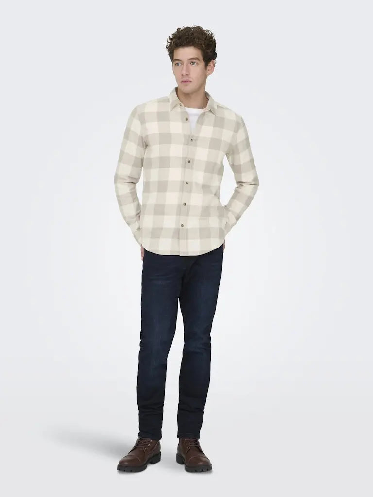 Gudmund Skjorte Check - Walnut Checks Only & Sons
