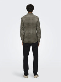 Gudmund Skjorte Check - Walnut Checks Only & Sons