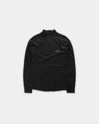 Half zip midlayer - Black Bareen