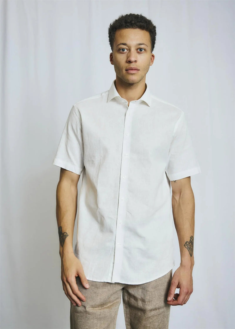 Hauger Linskjorte SS - White Bruun & Stengade