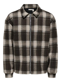 Hendon Overshirt - Coffee Bean Checks Only & Sons