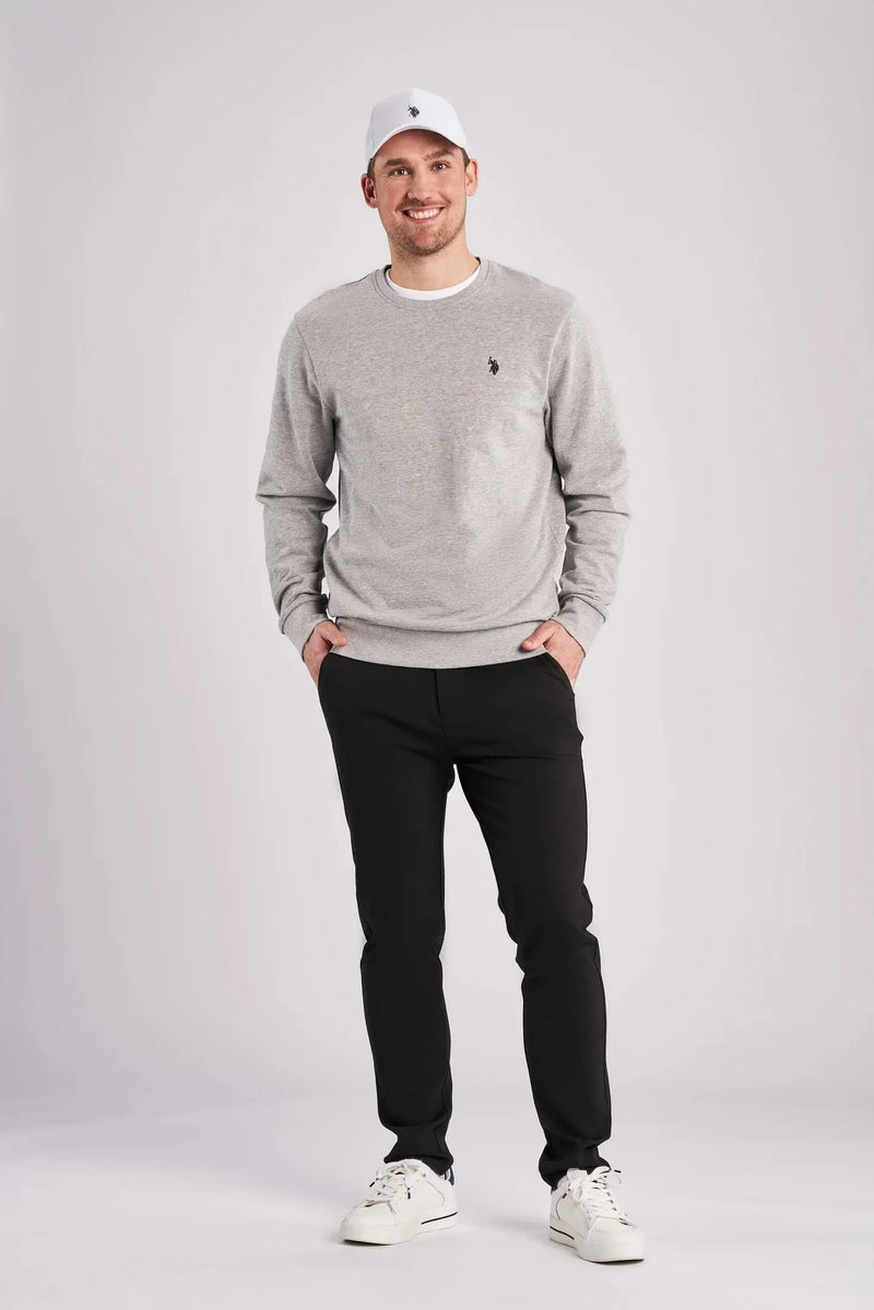 Hugo Sweat - Grey Melange U.S. Polo Assn.