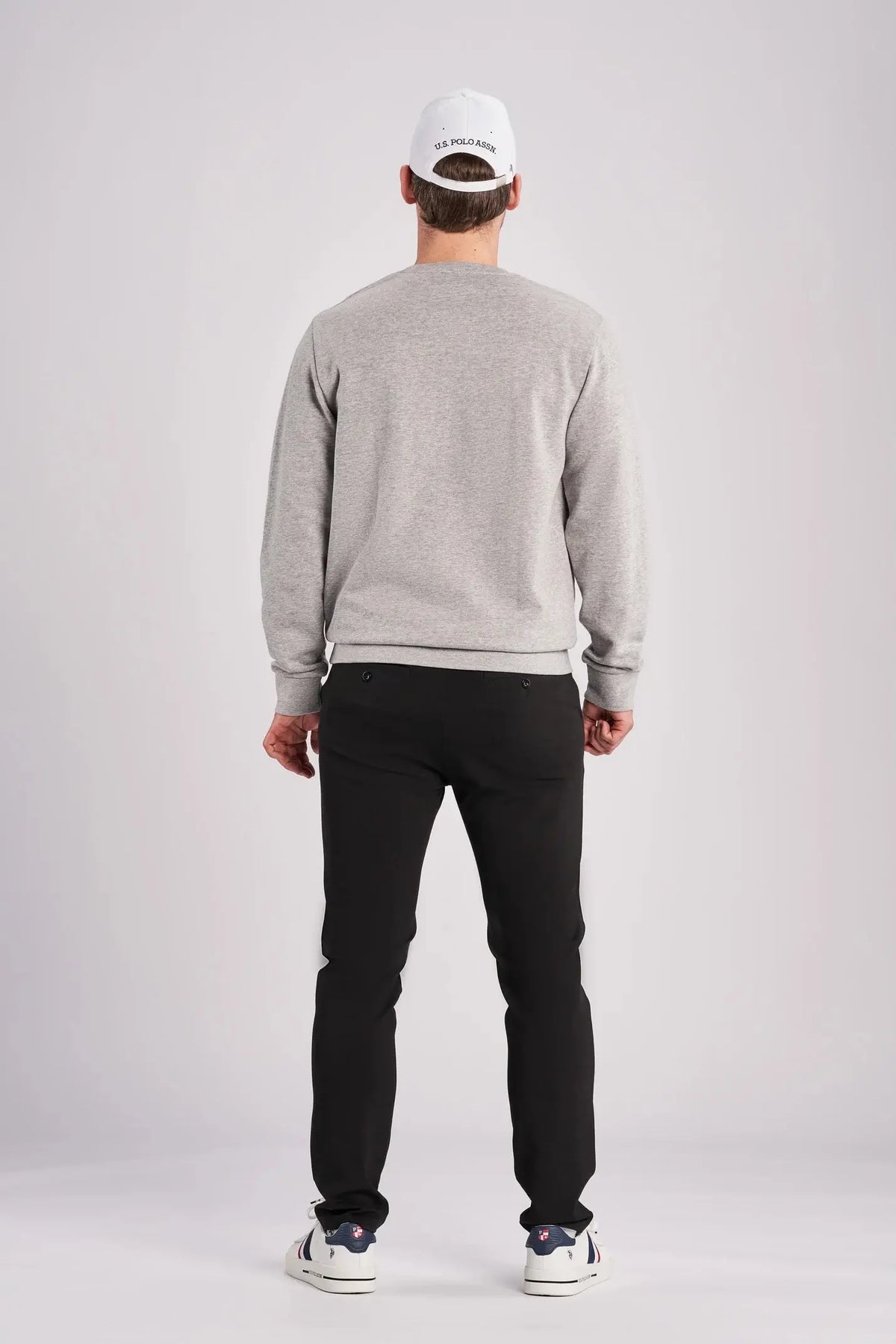 Hugo Sweat - Grey Melange U.S. Polo Assn.