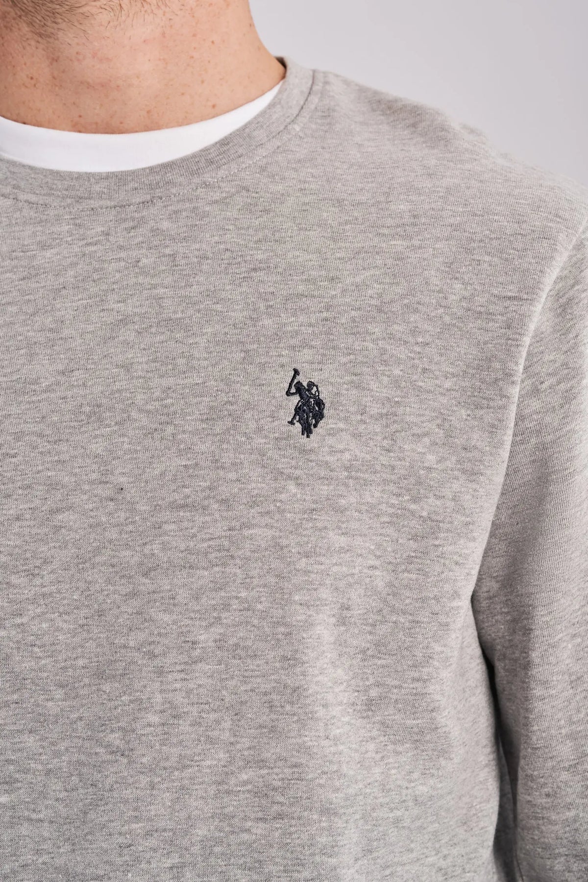Hugo Sweat - Grey Melange U.S. Polo Assn.