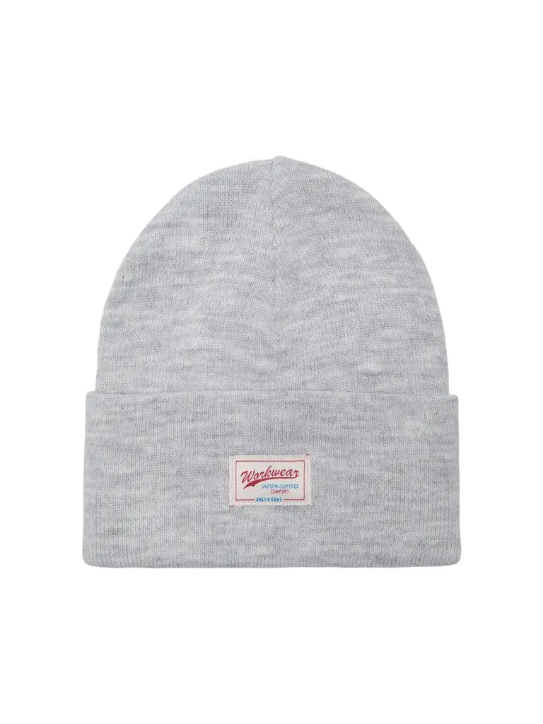 Isaac Lue - Light Grey Melange Only & Sons