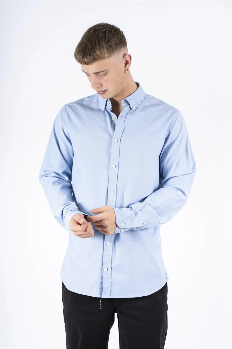 Jade Oxfordskjorte - Blue Marcus