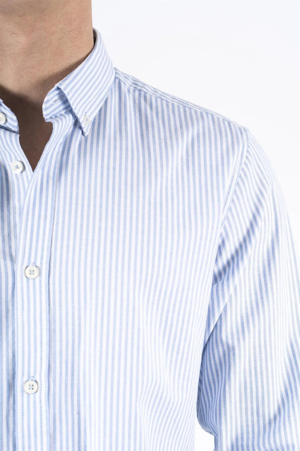 Jade Oxfordskjorte - Blue Stripe Marcus