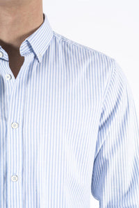 Jade Oxfordskjorte - Blue Stripe Marcus