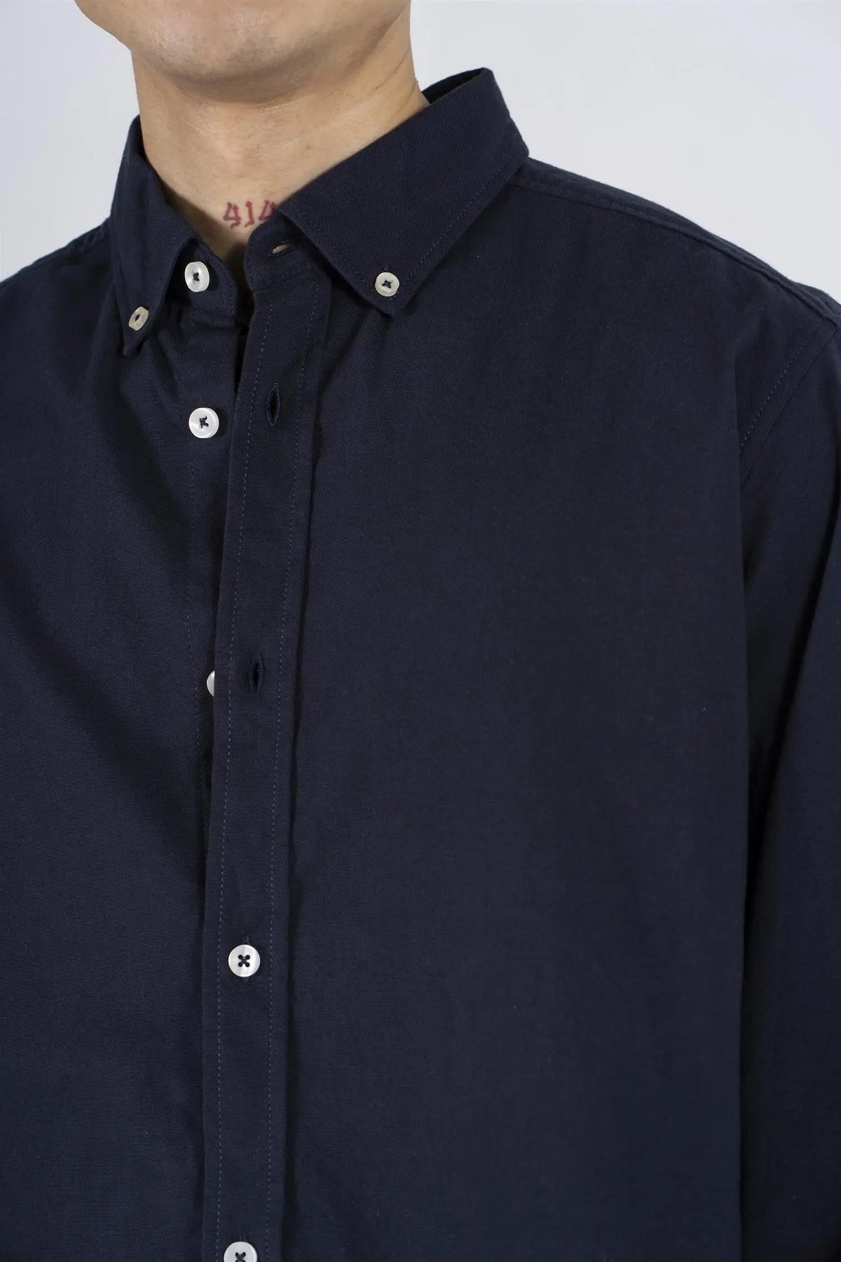 Jade Oxfordskjorte - Night Navy Marcus