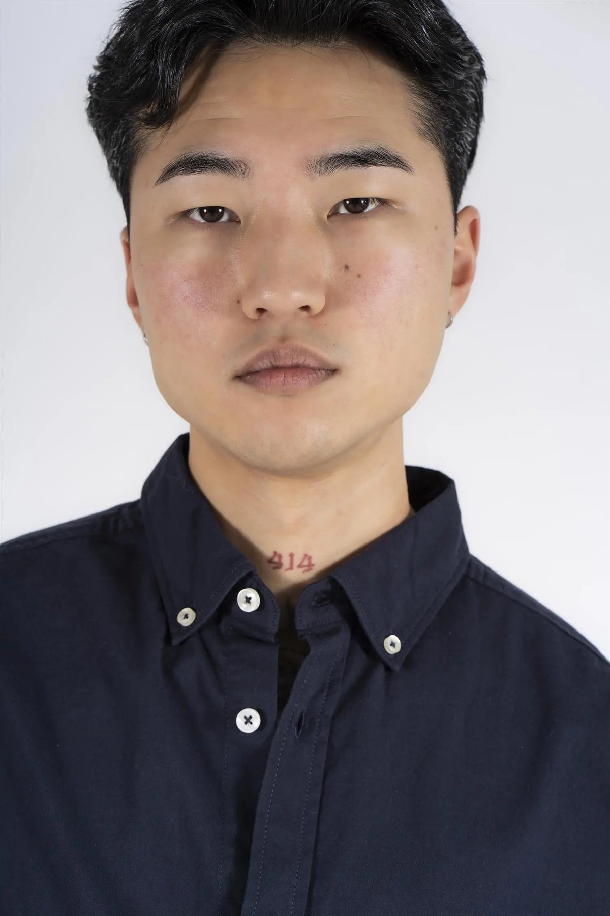Jade Oxfordskjorte - Night Navy Marcus