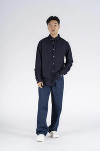 Jade Oxfordskjorte - Night Navy Marcus