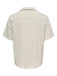 Jannick Resort Skjorte SS - Silver Lining Only & Sons