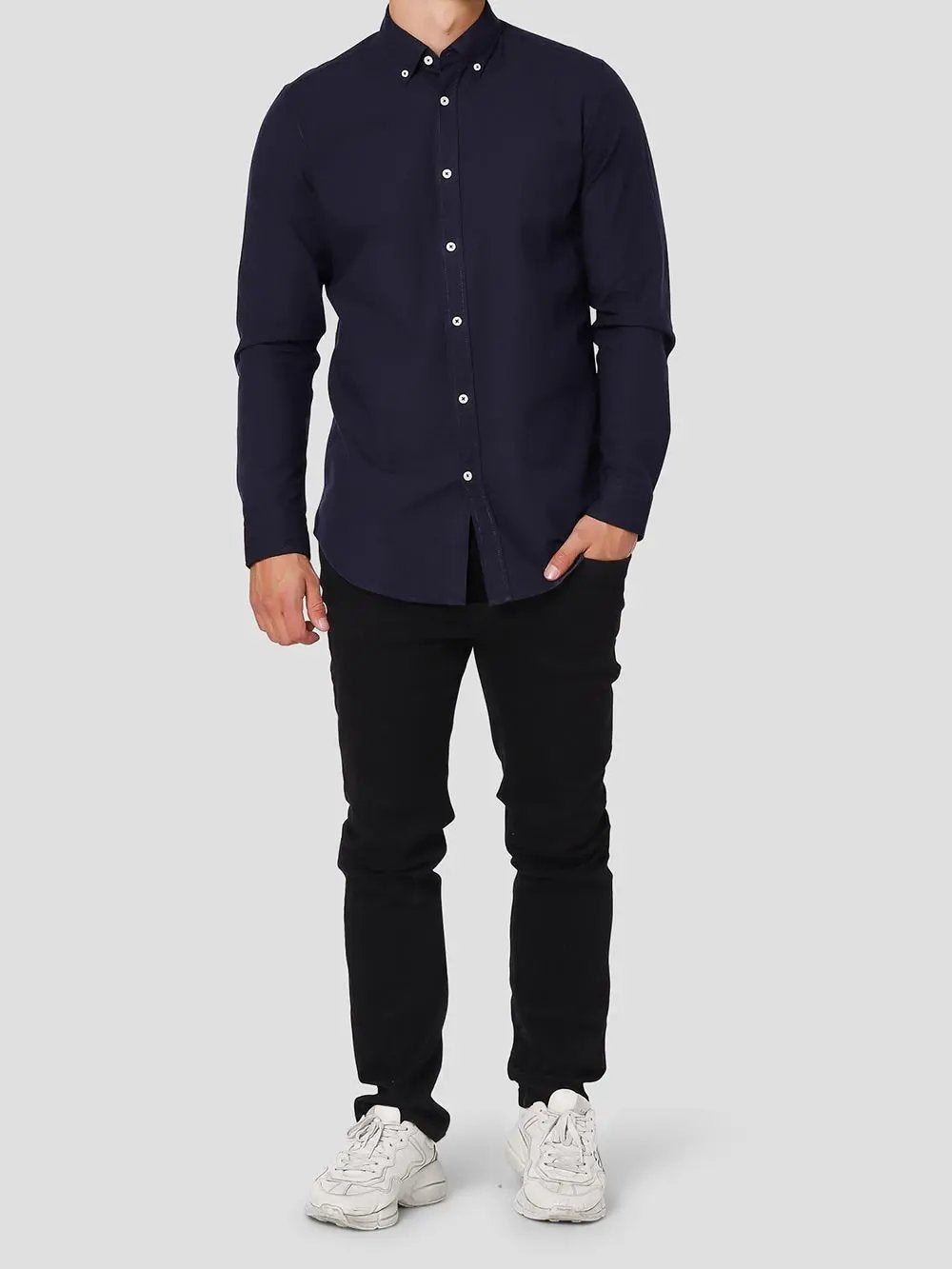 John Oxfordskjorte - Dark Navy Marcus