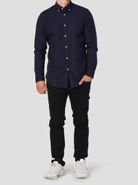 John Oxfordskjorte - Dark Navy Marcus