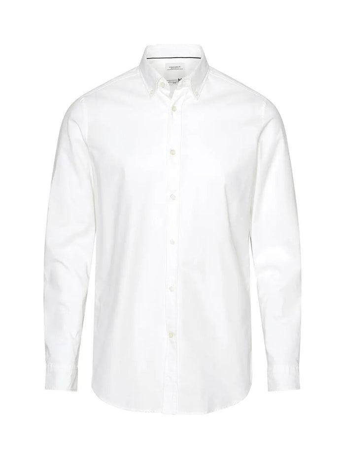 John Oxfordskjorte - White Marcus