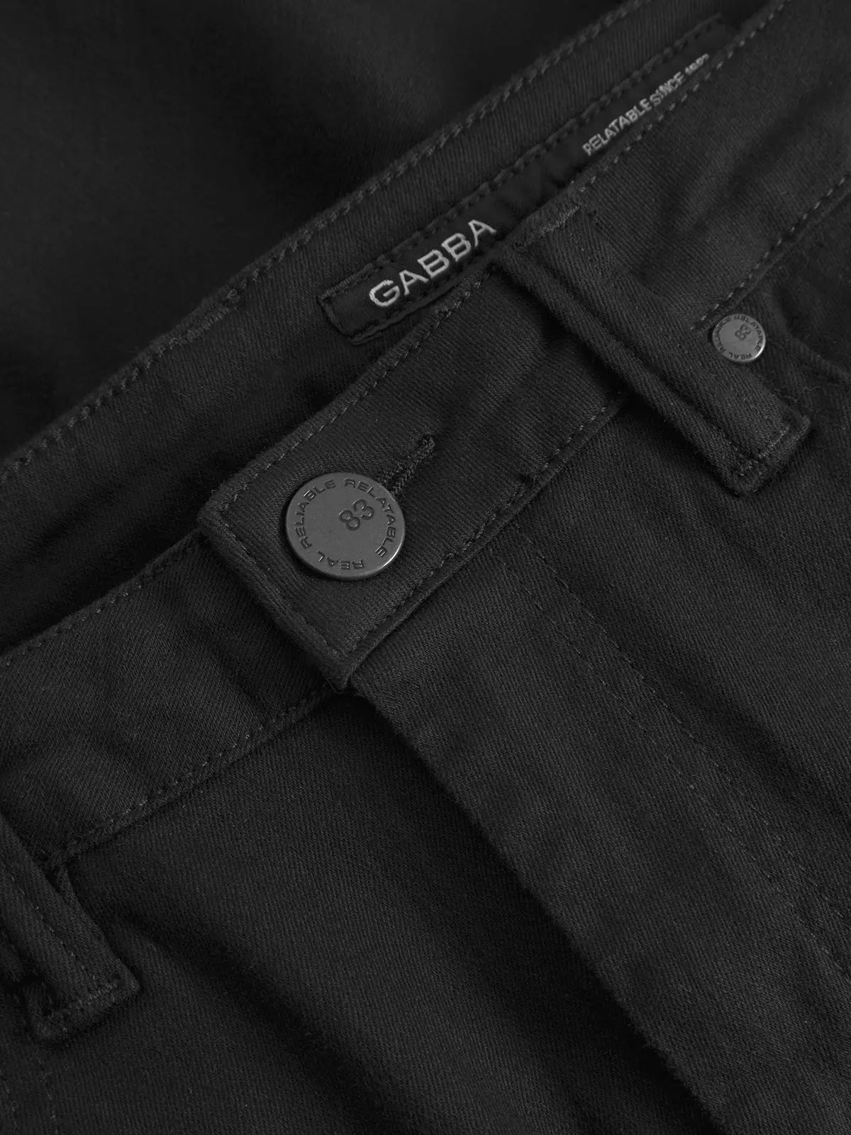 Jones Flex Jeans Hold Black /K1911 - Black Denim Gabba