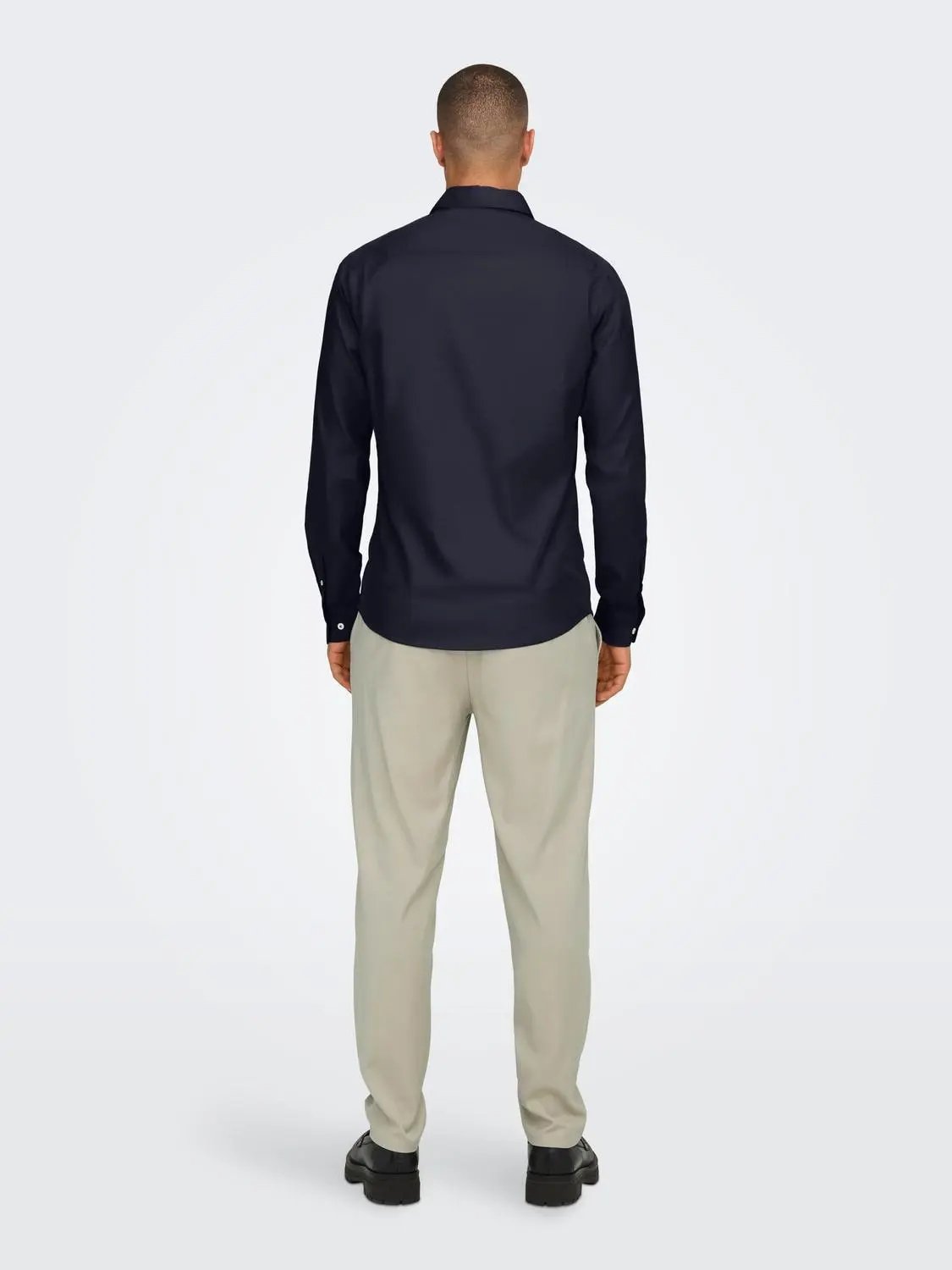 Jordan Twill Skjorte - Night Sky Only & Sons