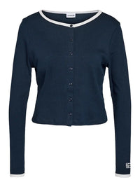 Judy Cardigan - Navy Blazer Detail Noisy May