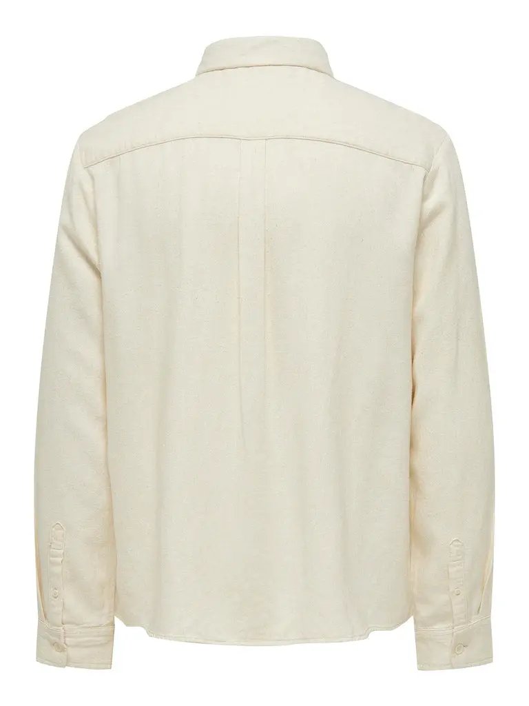 Kari Lin Overshirt - White Only & Sons