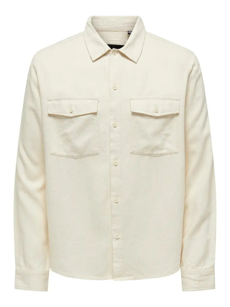 Kari Lin Overshirt - White Only & Sons