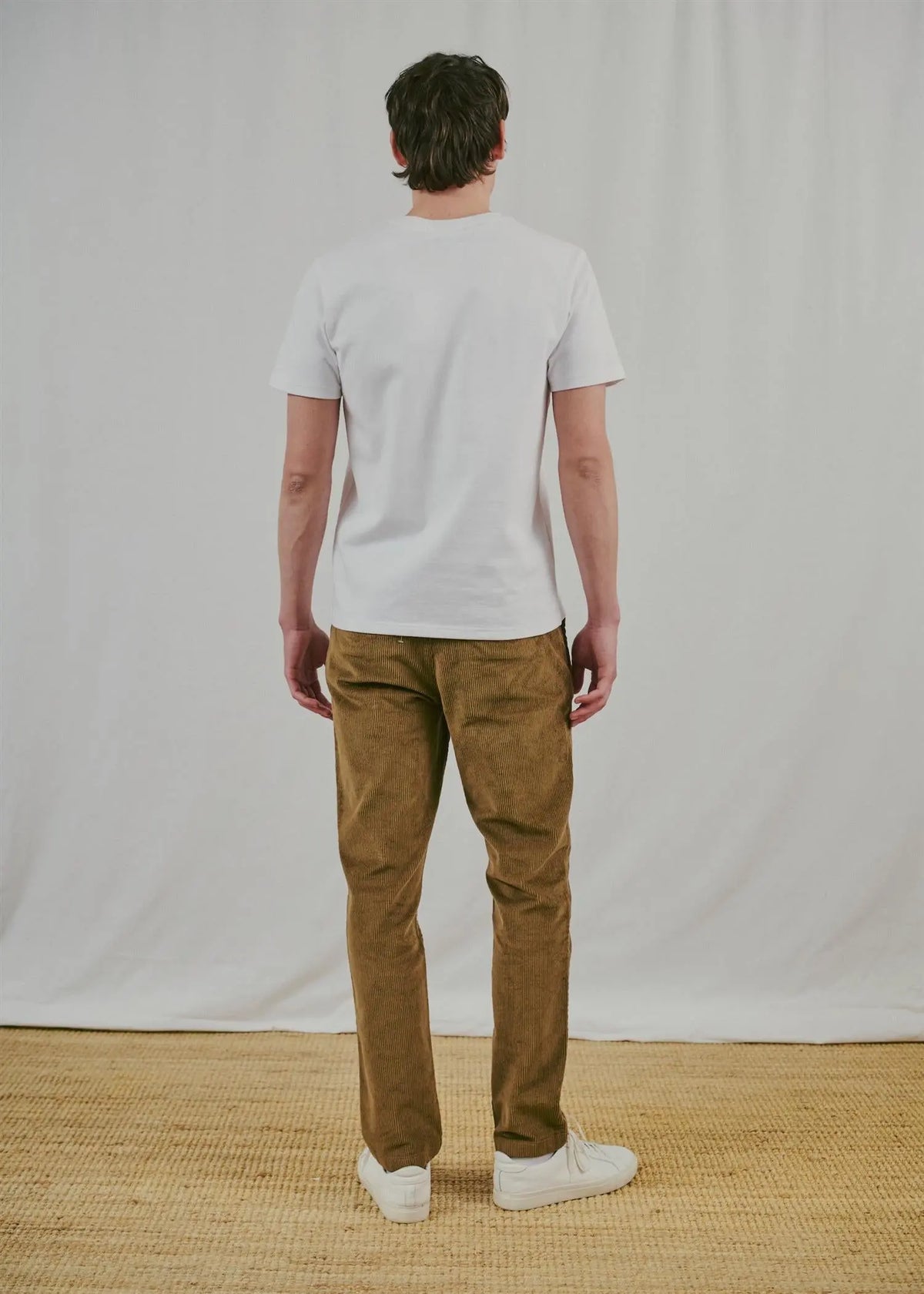 Kenn Kordfløyelsbukse - Khaki Bruun & Stengade