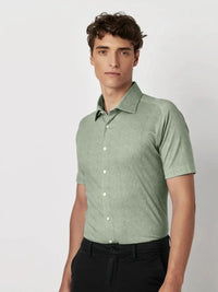 Kent Flex SS Shirt 606 - Green DESOTO
