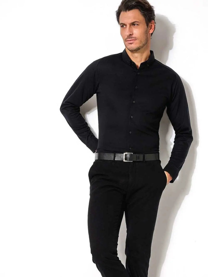 Kent Flex Shirt 081 - Black DESOTO