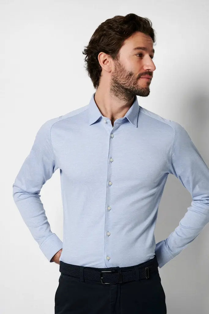 Kent Flex Shirt 502 - Light Blue DESOTO