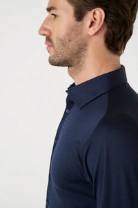 Kent Flex Shirt 512 - Navy DESOTO