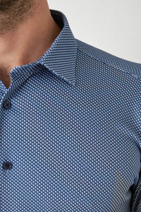 Kent Flex Shirt 522 - Medium Blue DESOTO