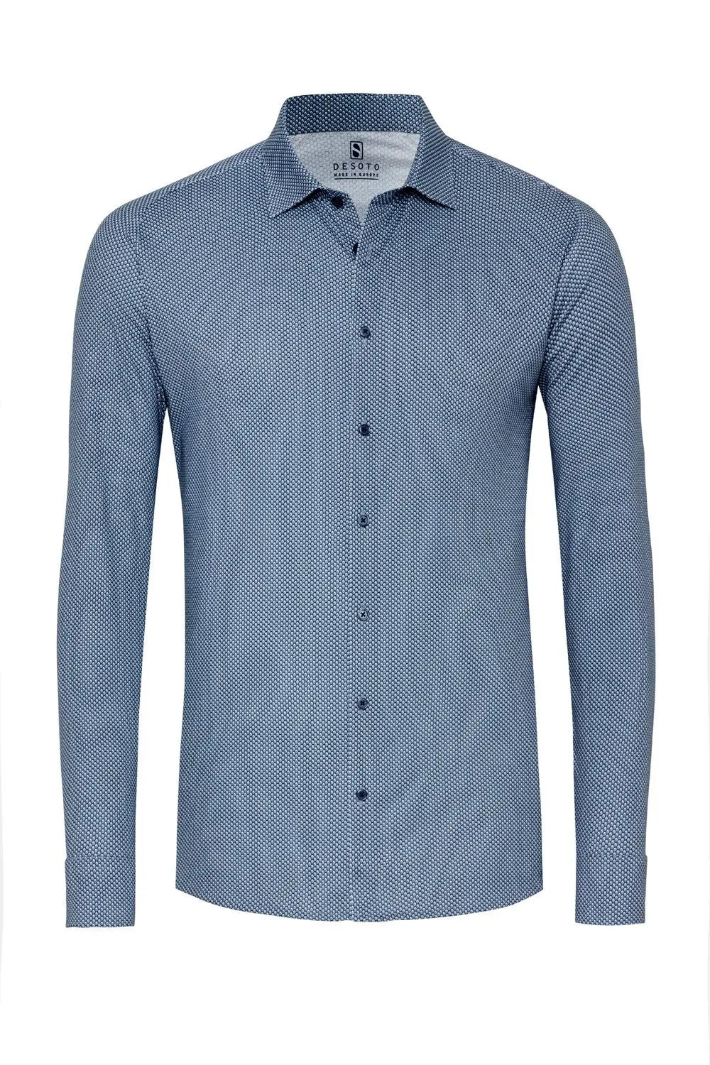 Kent Flex Shirt 522 - Medium Blue DESOTO